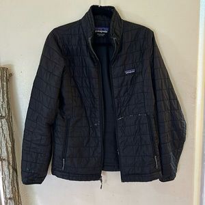 Patagonia puffer down zip up jacket